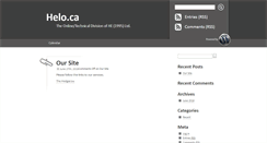 Desktop Screenshot of helo.ca
